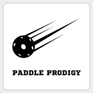 Pickleball Player: Paddle Prodigy Sticker